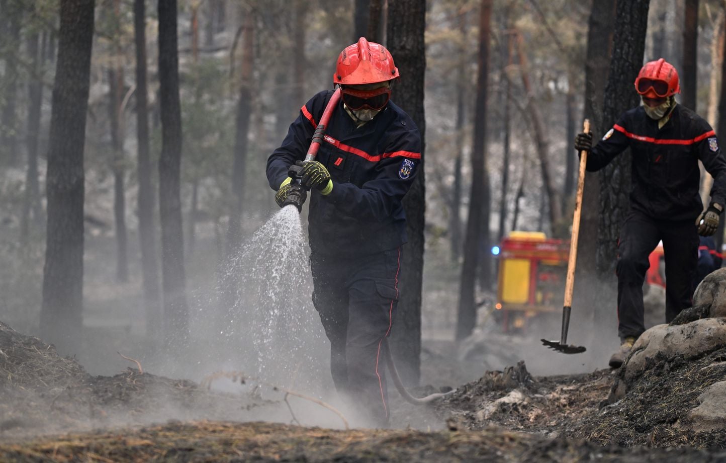 Dos presuntos pirómanos ante el juez Macron en Fontainebleau el jueves por la mañana… Dos presuntos pirómanos ante el juez Macron en Fontainebleau el jueves por la mañana…